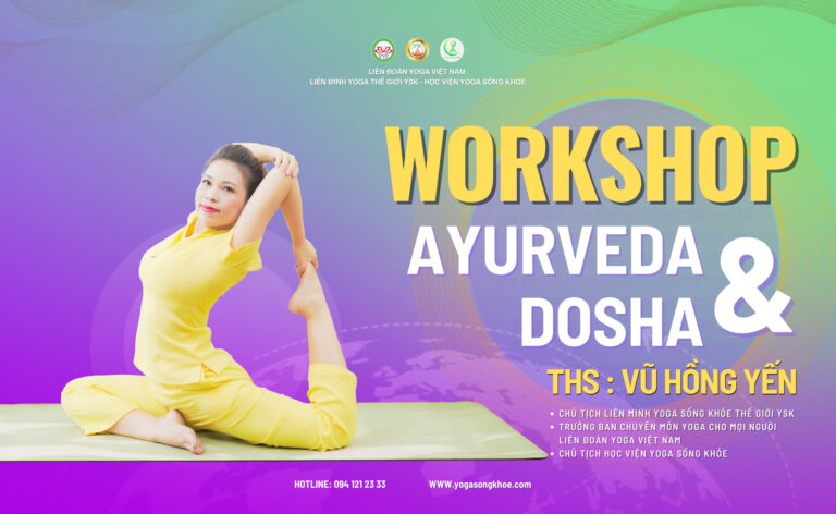 WORKSHOP AYURVEDA & DOSHA – THS.VŨ HỒNG YẾN