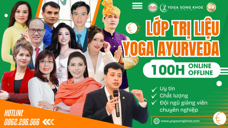 KHÓA HỌC YOGA TRỊ LIỆU 100H